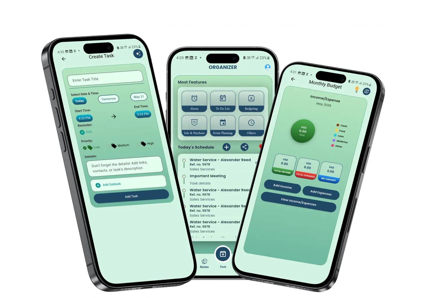 My Organizer App